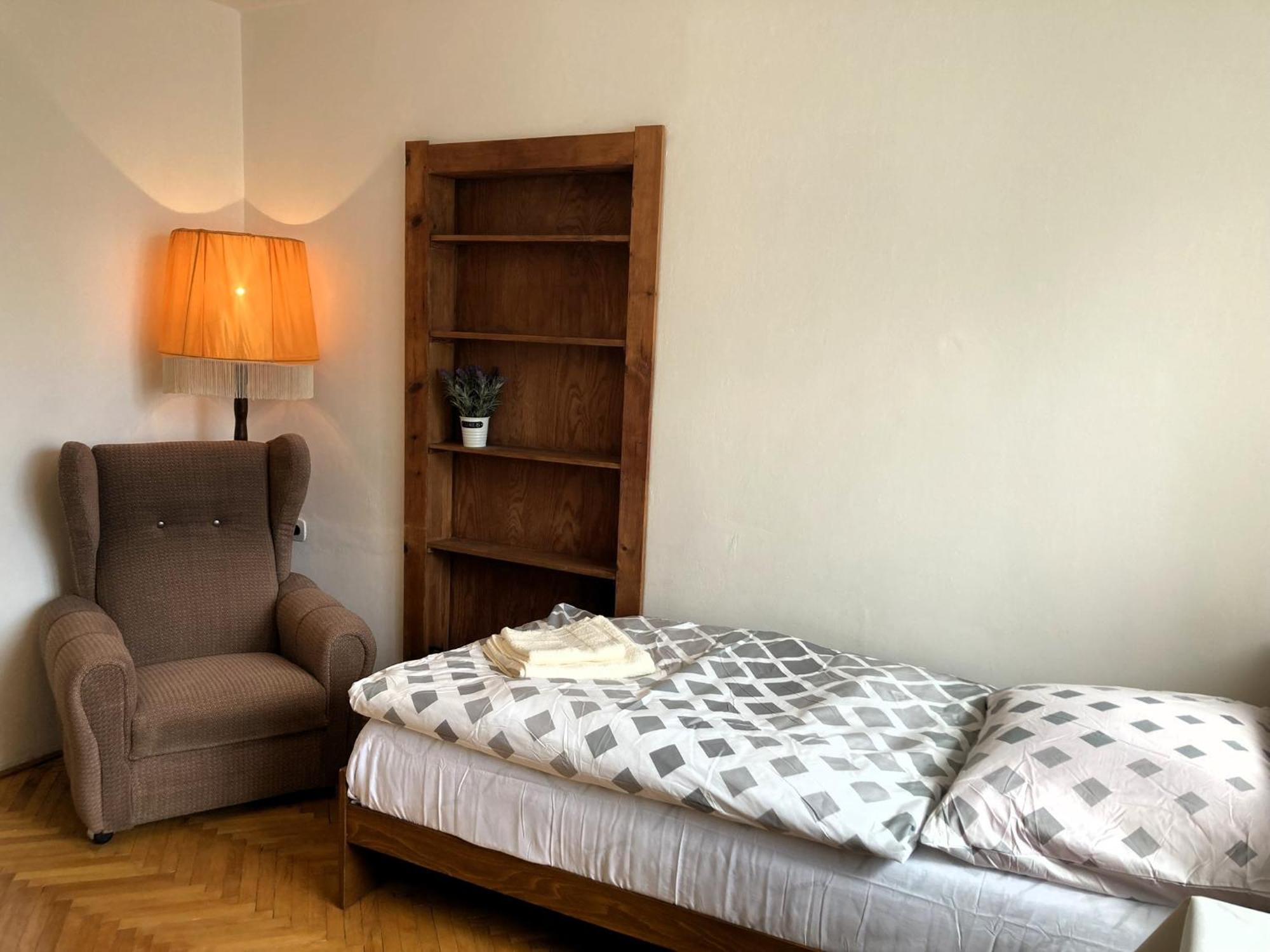 Podkrovní byt - Na Slovance Praga Exterior foto